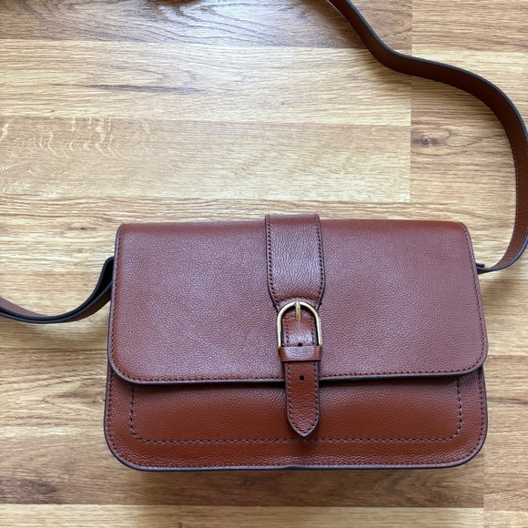 Fossil Zoey Leather Large Crossbody Bag - Picture 1 of 15